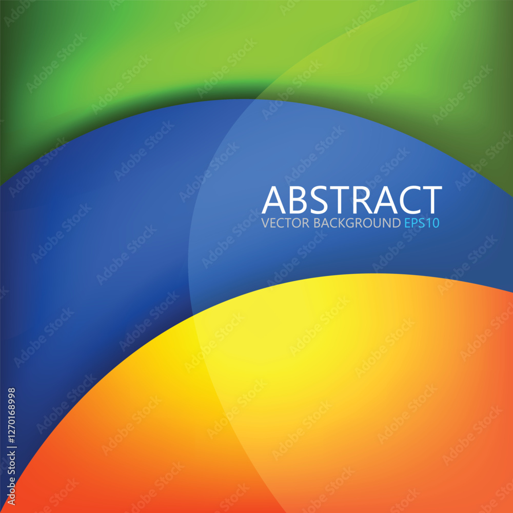 Poster vector background with spaces for text design