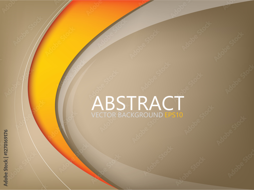 Poster Vector background with spaces for text design