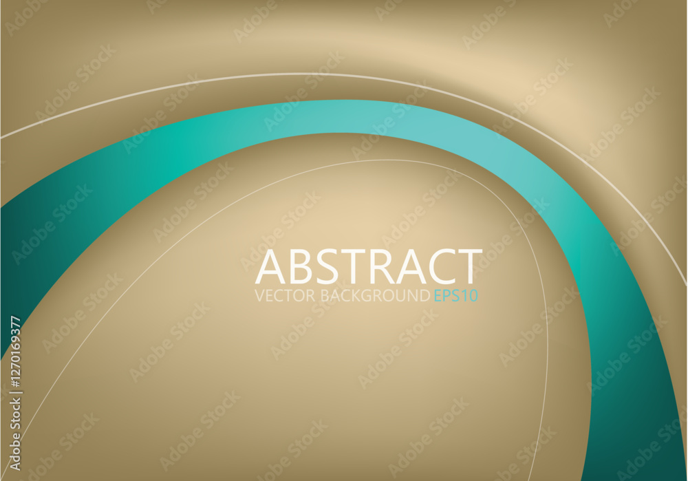 Poster vector background with spaces for text design