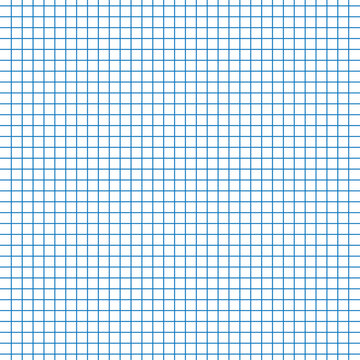 Square grid background with empty space. Design of square graph paper, school math sheet, grid paper sheet, notebook pattern, architectural graph paper. Vector illustration