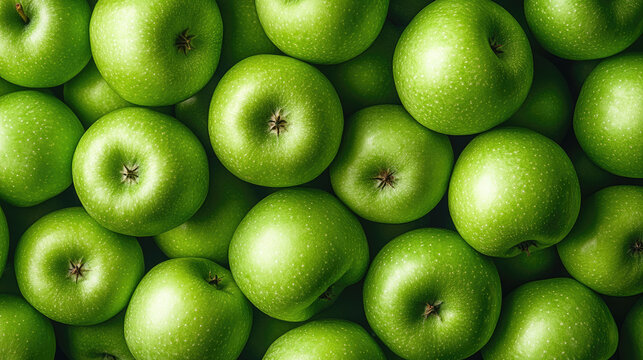 fresh green apples - Powered by Adobe
