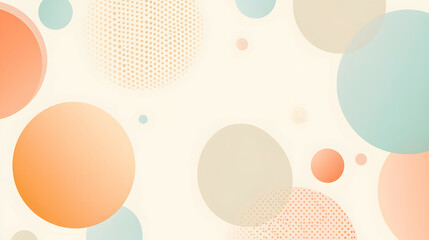 Texture with large and small designed circles