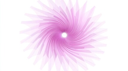 Abstract pink spiral design with soft gradients, creating a dynamic visual effect for backgrounds