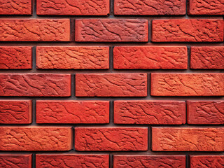 red brick wall background 