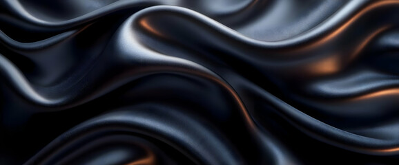 Obraz premium Dark Rippled Fabric Texture