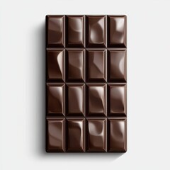 Dark Chocolate Bar, Studio Shot,  Shiny Surface,  Delicious Treat