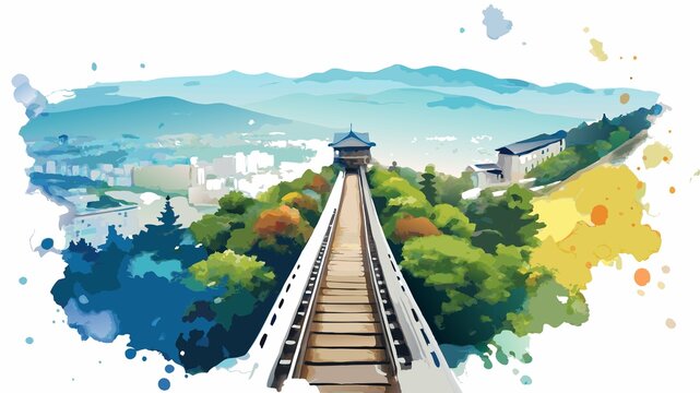 Explore the Keage Incline, a fascinating incline railway with a rich history, offering a memorable journey with spectacular views of Kyoto's mountains and cityscape.