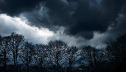 Fototapeta premium 暗雲