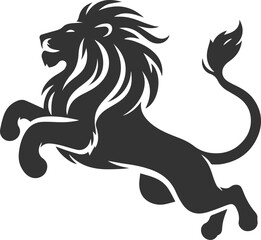 vector illustration of a lion