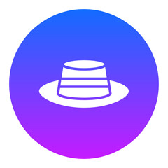 Beach Hat Icon