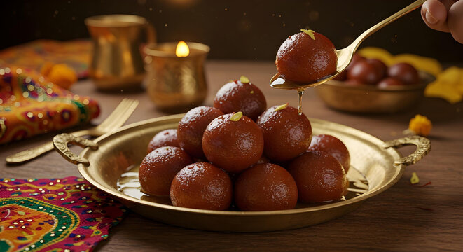 Gulab Jamun indian mithai