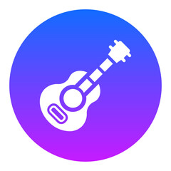 Naklejka premium Guitar Icon