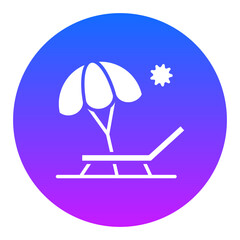 Beach Chair Icon