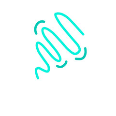 cute line doodle elements