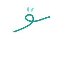 cute line doodle elements