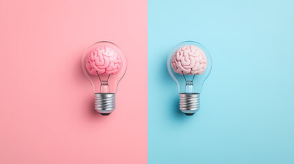 Two Light Bulbs and Brain Models