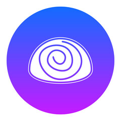 Swiss Roll Icon