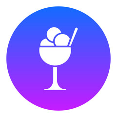 Icecream Bowl Icon