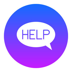 Ask For Help Icon