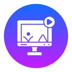 Fototapeta premium Motion Graphics Icon