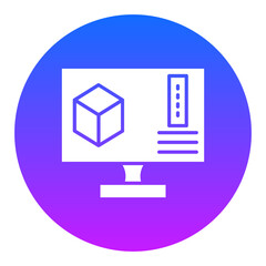 3d Modeling Icon