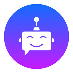 Smart Chat Bot Icon