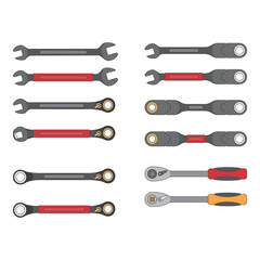 Manual wrench illustration