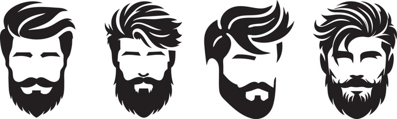 Men's Hairstyles and Beard Styles.