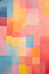 Color field landscape painting abstract decorative painting