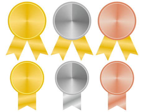 gold element medallion image transparent