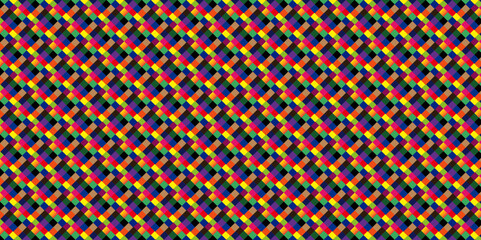 Vector seamless pattern with abstract lines .Abstract seamless fabric decoration pattern . ornament design background .