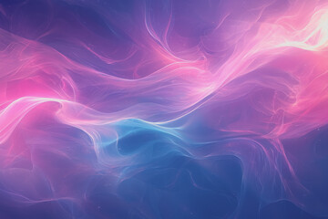 Obraz premium Colorful abstract background featuring blue and pink hues with smooth flowing patterns and textures