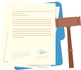 Legal Document Illustration