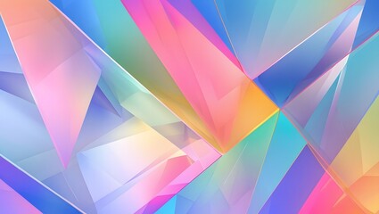 Enhance your designs with this modern geometric abstract background featuring translucent polygons. Sleek lines and layered transparency create a dynamic, futuristic look, perfect for digital 