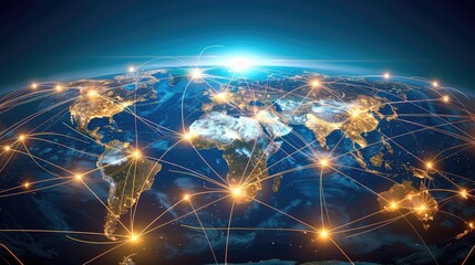 Global Digital Connectivity at Sunrise