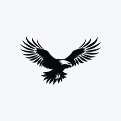 Fototapeta premium Silhouette of an eagle