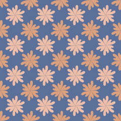 Damask seamless vector background. baroque style pattern.