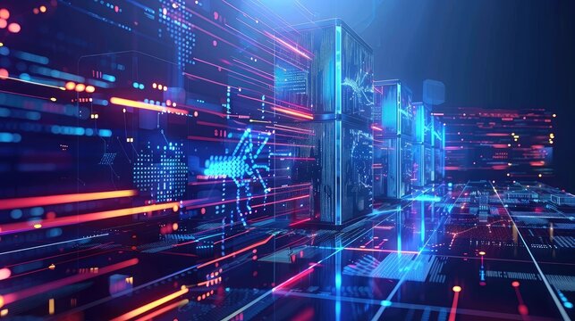 Dynamic Flow of Data in a Virtual Digital Landscape