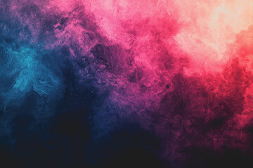 Fototapeta premium Colorful abstract background with swirling smoke and vapor in various hues and tones