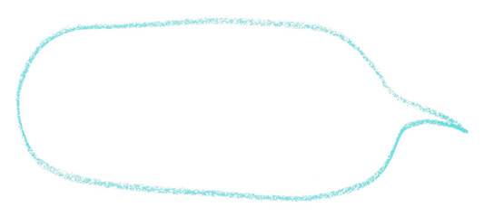 Separate light blue speech bubbles on transparent background.
