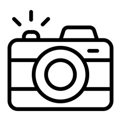 camera Line Icon