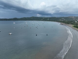 Cloudy day in Playa del Coco, Costa Rica