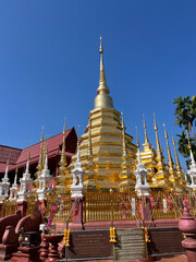 Fototapeta premium Wat Phan Tao Buddhist temple in Chiang Mai