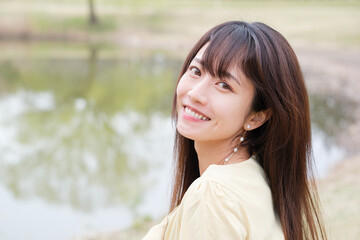 Fototapeta premium 美しい日本女性