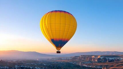 Fototapeta premium Sunrise hot air balloon flight over Cappadocia