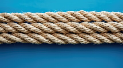 Fototapeta premium durable hemp blue background