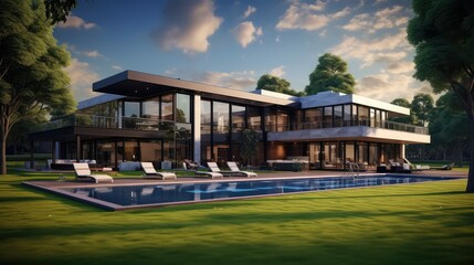 windows small house to big house