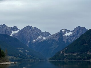 lake in the mountains