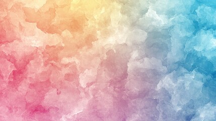 Obraz premium Abstract Watercolor Background Pastel Pink Orange Blue White Gradient Texture
