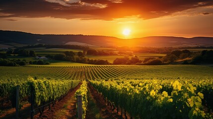 Fototapeta premium grapevines global wine